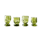 HKliving by Nienke Sikkema Gläser 4er-Set – Handgemachtes Glas