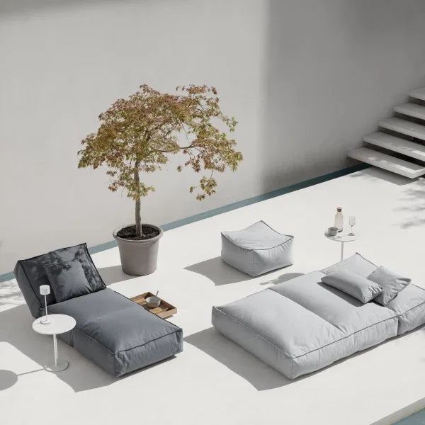 blomus STAY Outdoor-Hocker – Kunstfaser, Indoor & Outdoor