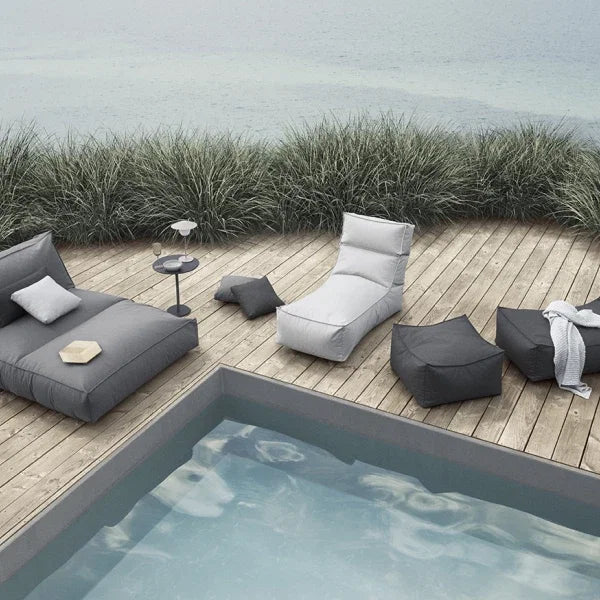 blomus STAY Outdoor-Hocker – Kunstfaser, Indoor & Outdoor