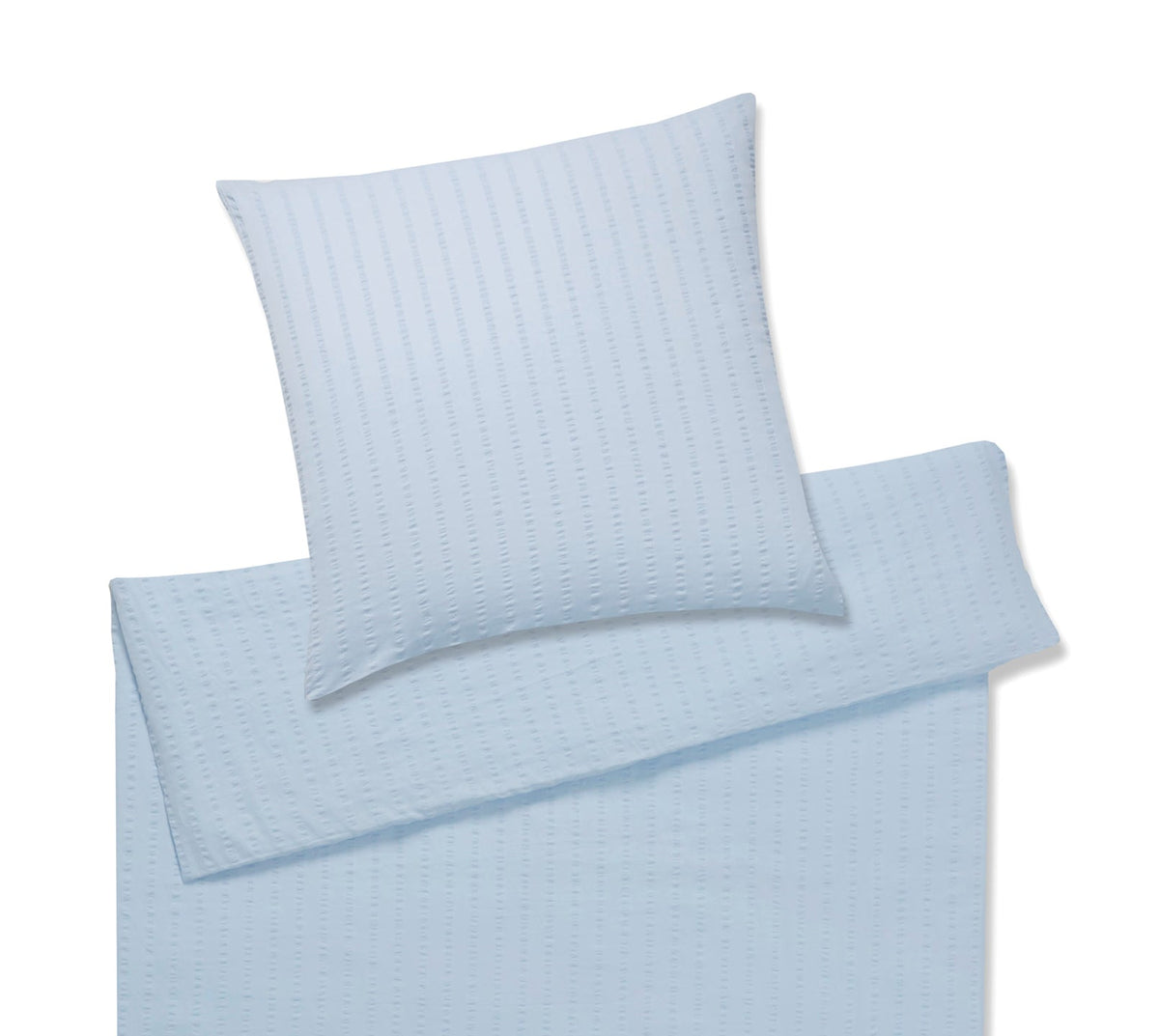 elegante Chelsea Seersucker Bettwäsche-Set – Baumwolle