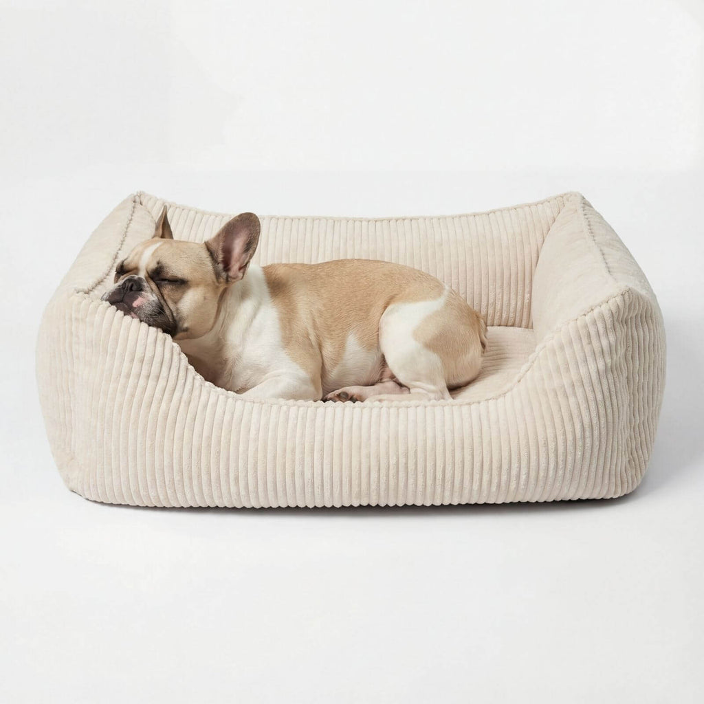Hundebett ANTON Cord Beige