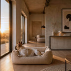 Hundebett ANTON Cord Beige