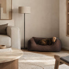 Hundebett ANTON Cord Braun