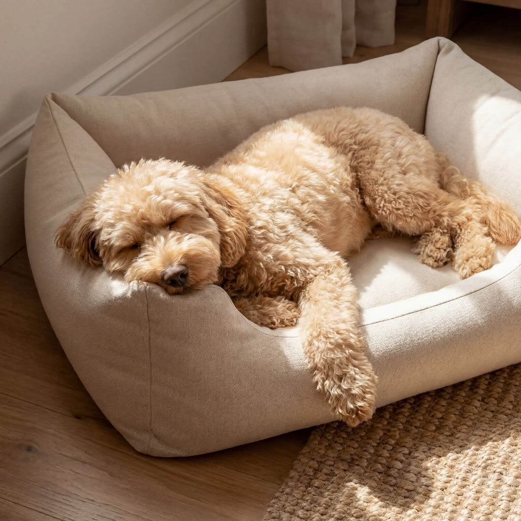 Hundebett EMMA Beige