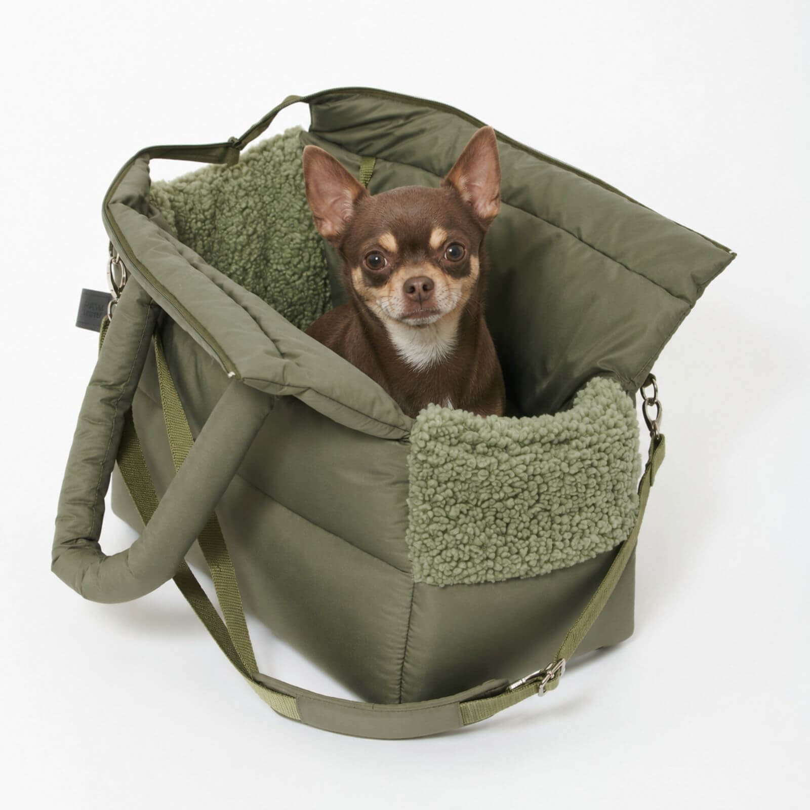 Hundetragetasche SARA Olive
