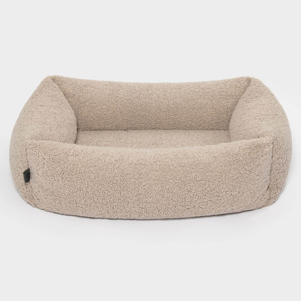 Hundebett SVEN Teddy Greige