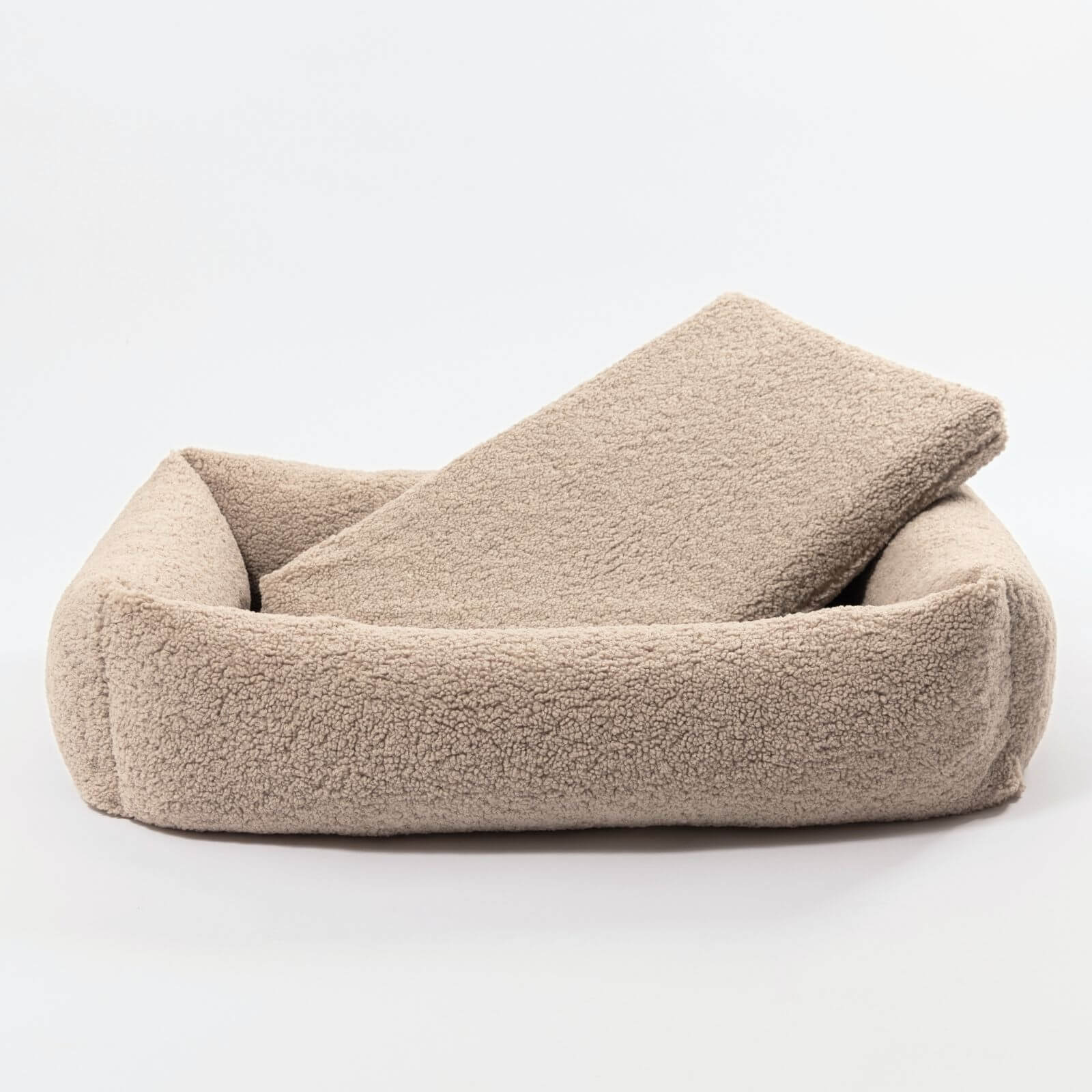 Hundebett SVEN Teddy Greige