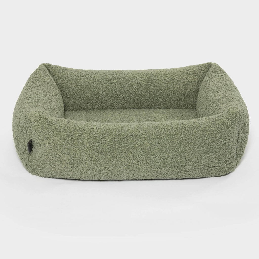 Hundebett SVEN Teddy Olive
