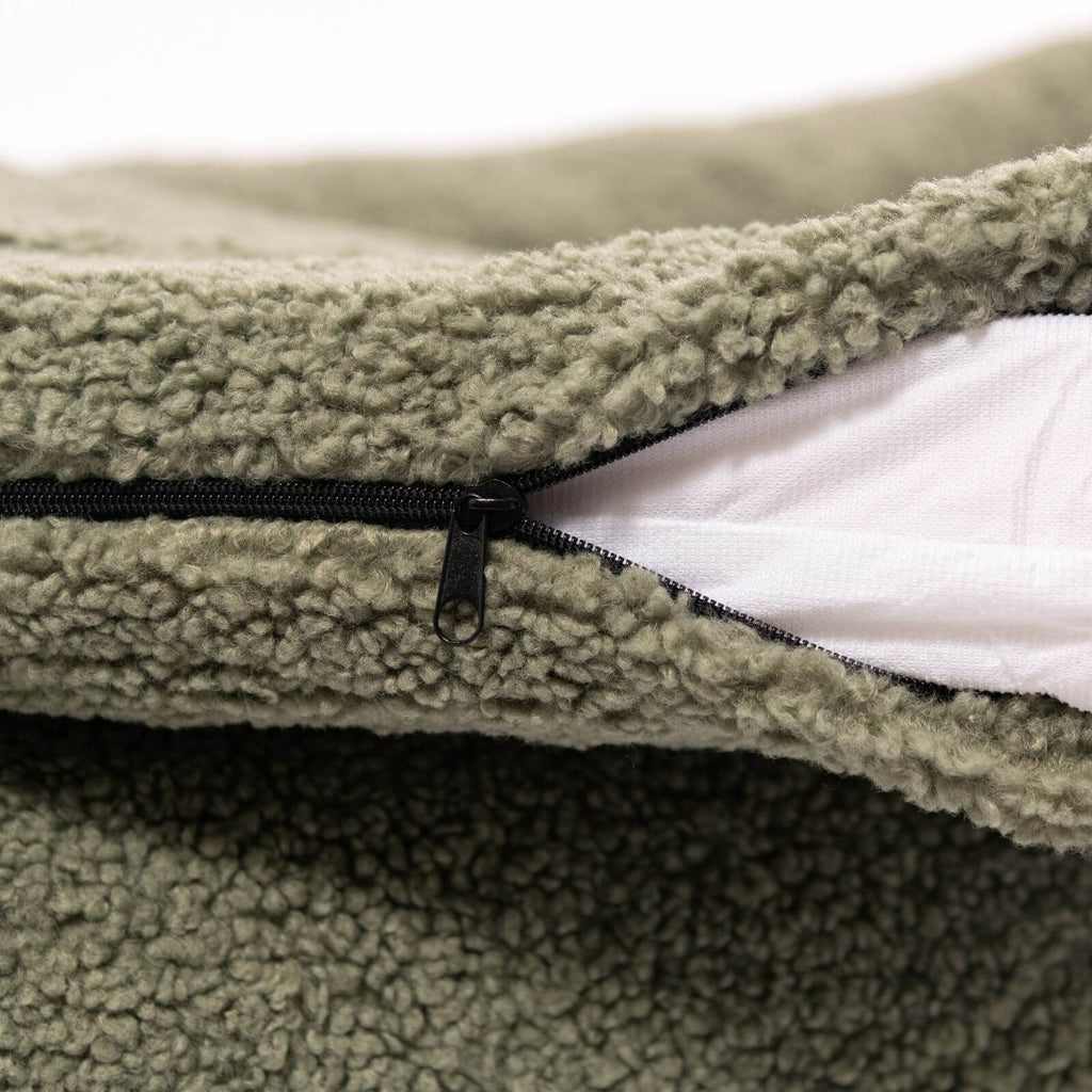 Hundebett SVEN Teddy Olive