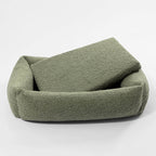 Hundebett SVEN Teddy Olive