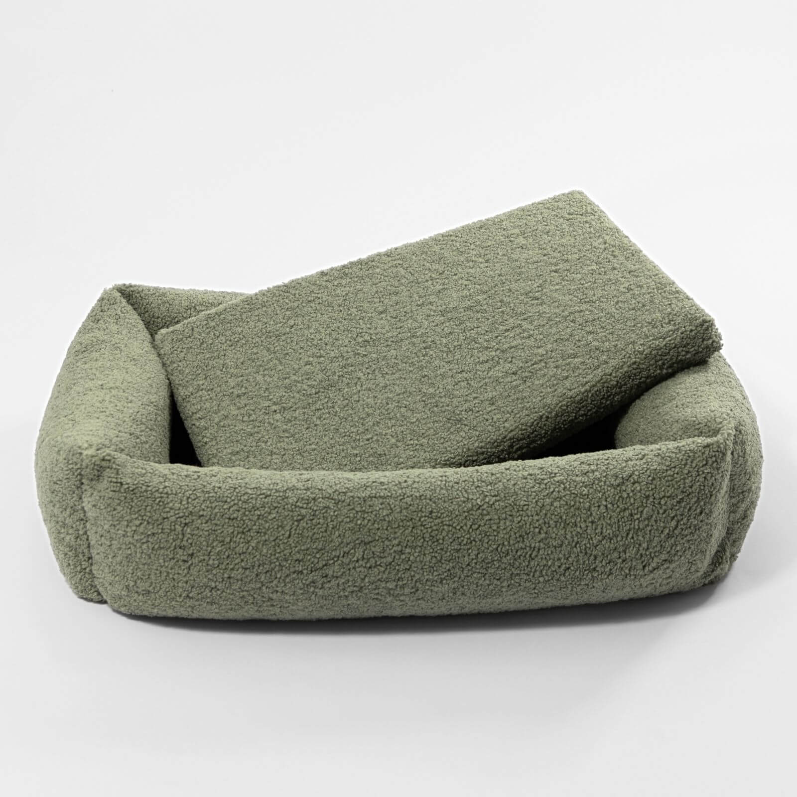 Hundebett SVEN Teddy Olive