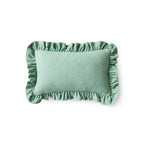 HKliving Felt Cushion mint – Wollkissen mit Füllung 60x40 cm
