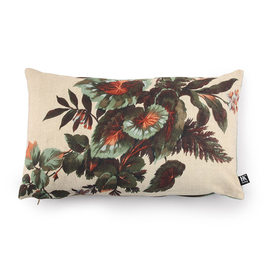 HKliving Kyoto Kissen mit Füllung – Printed Cushion 35x60 cm