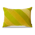 HKliving Striped Velvet Kissen – Baumwolle, 40x60 cm