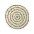 HKliving Round Badematte – Baumwolle rund, Ø 120 cm