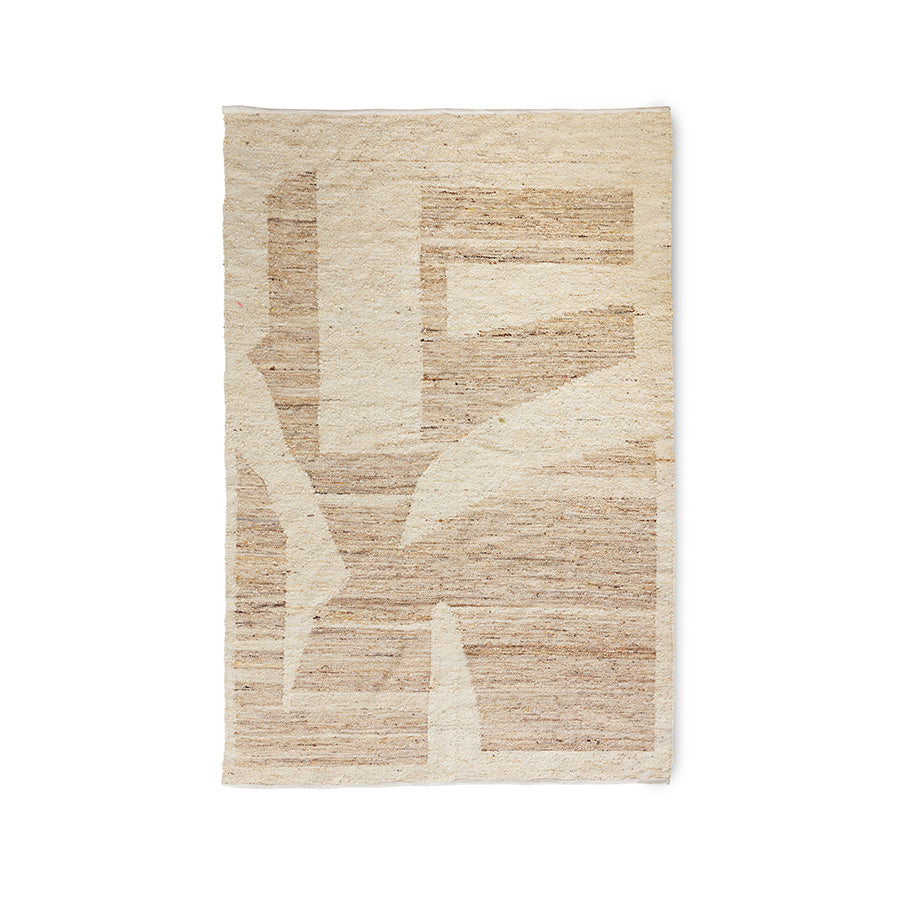 HKliving Contour Teppich – Wollteppich 180x280 cm