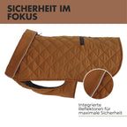 Hundejacke FRITZ Braun