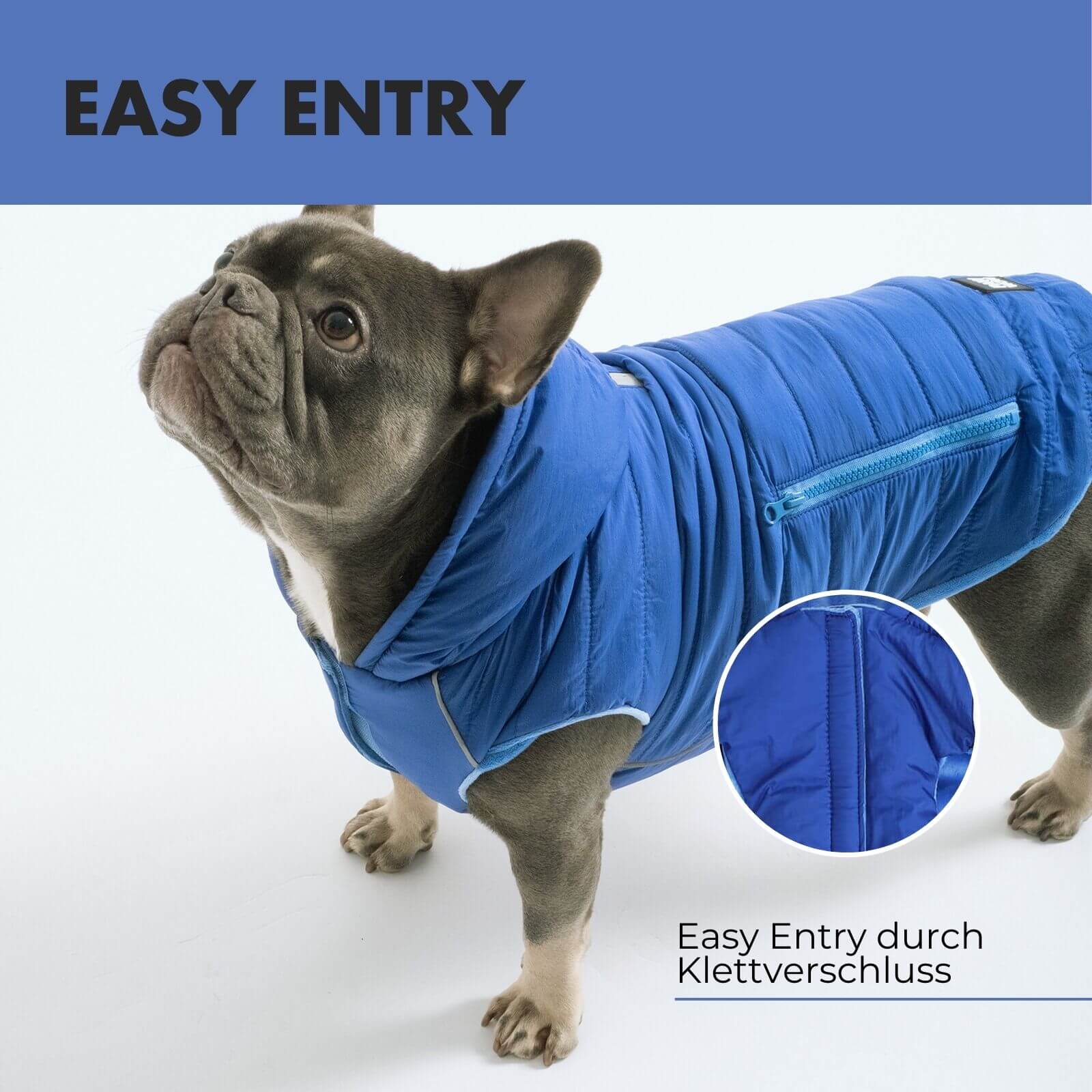 Hundejacke IMMI Blau