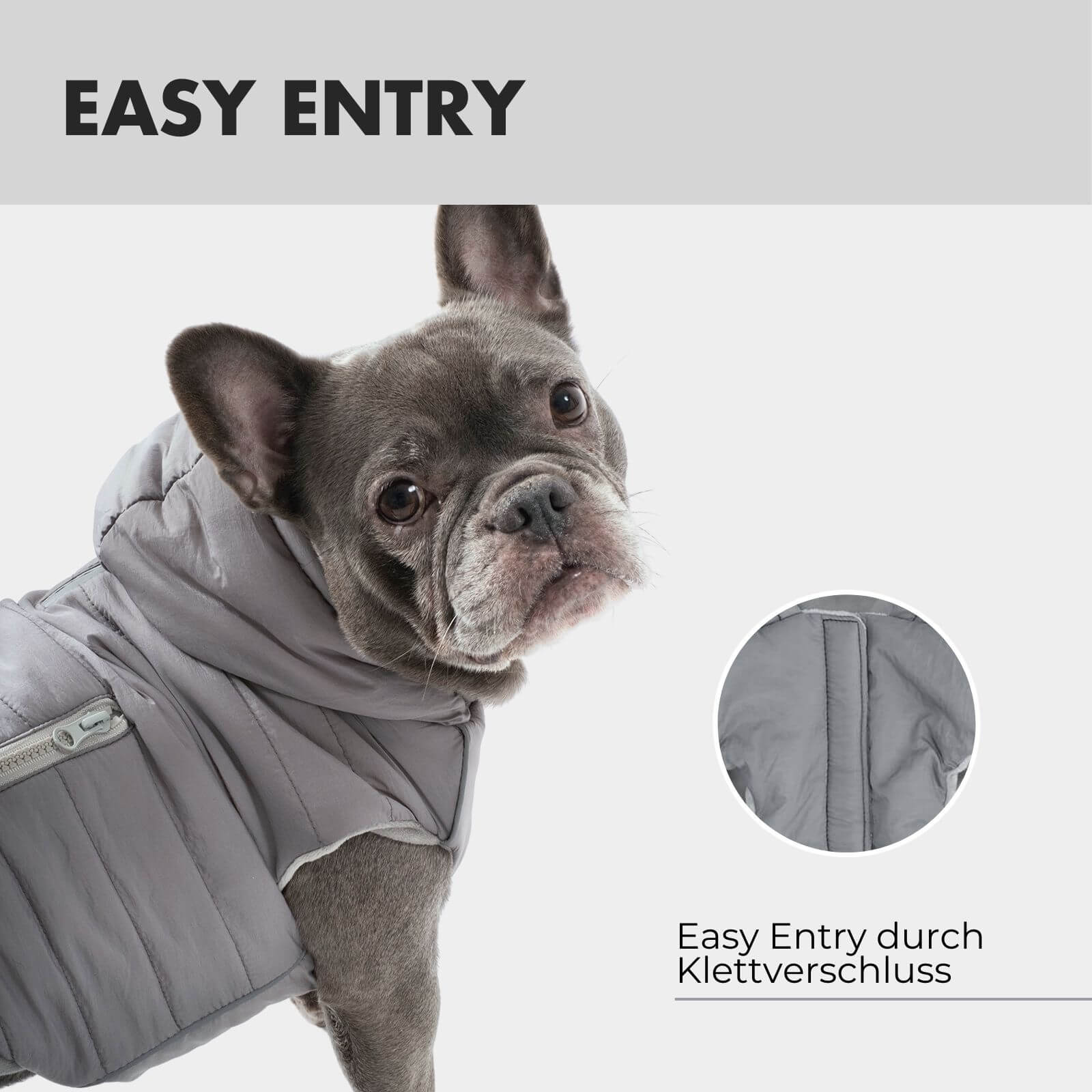 Hundejacke IMMI Grau