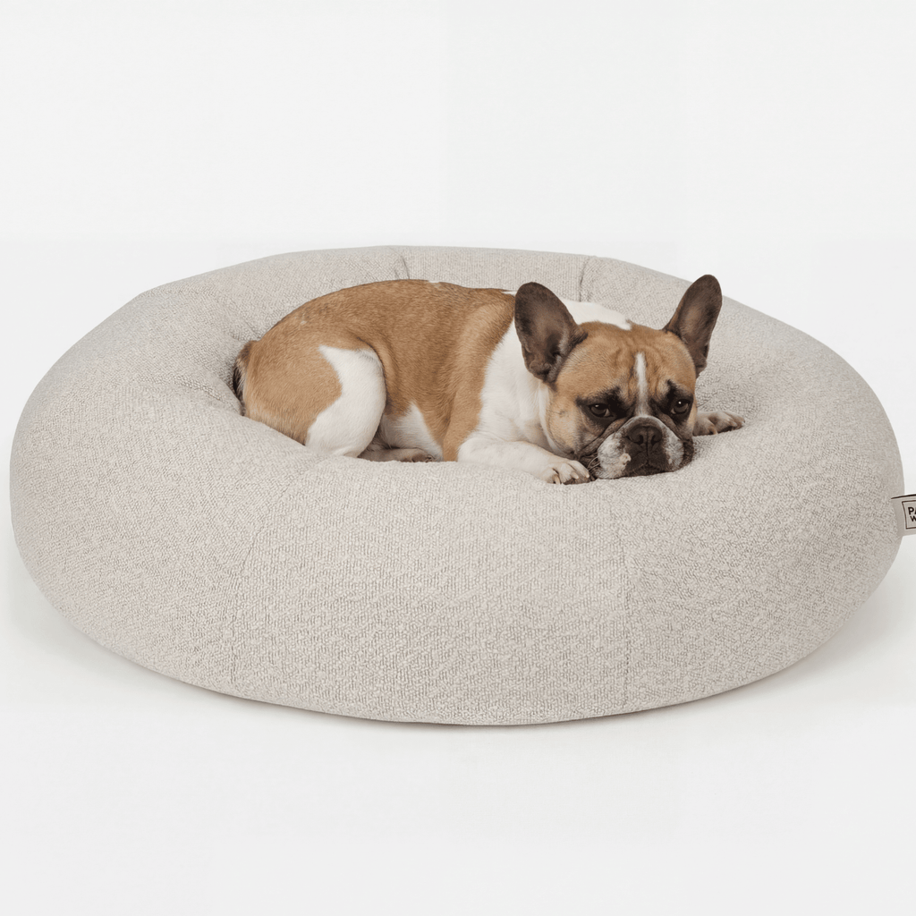 Hundebett LENI Bouclé Beige