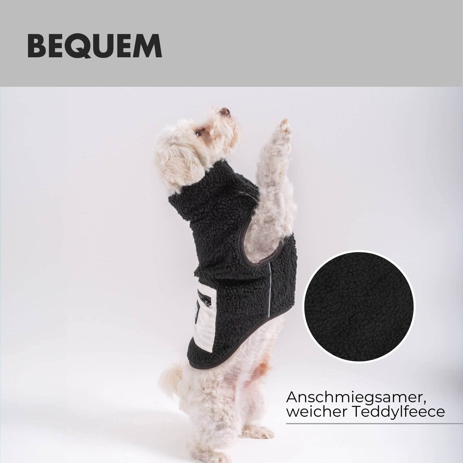 Hundejacke MIKA Schwarz