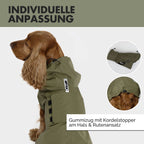 Hunderegenmantel OSKAR Olive