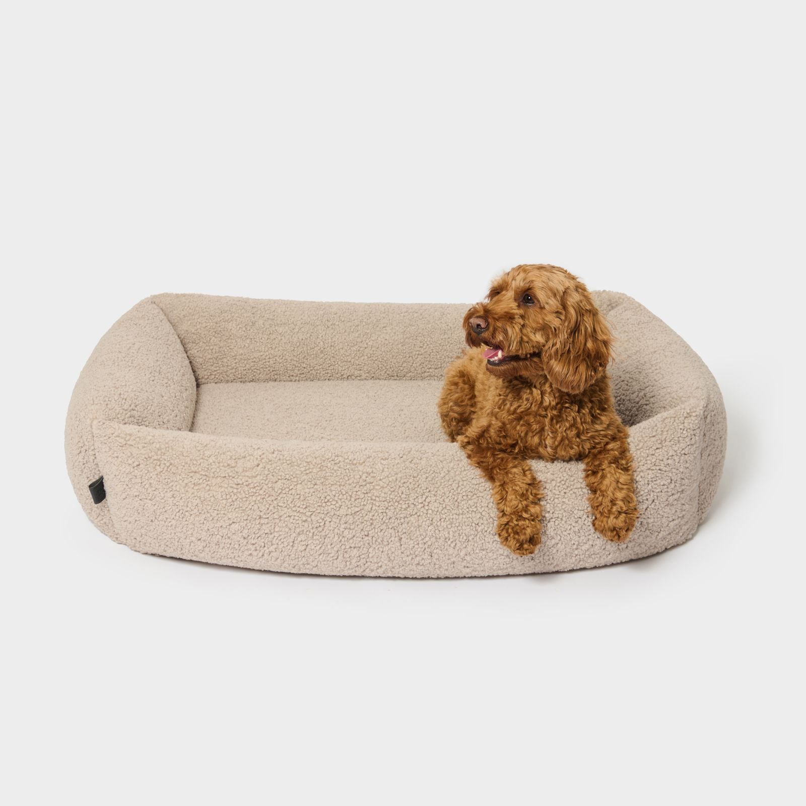 Hundebett SVEN Teddy Greige