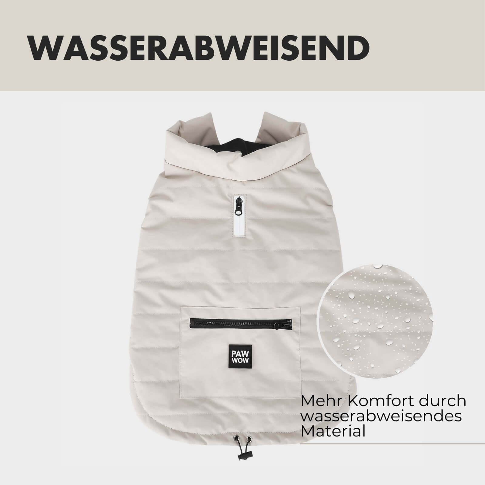 Hundejacke TONI Beige