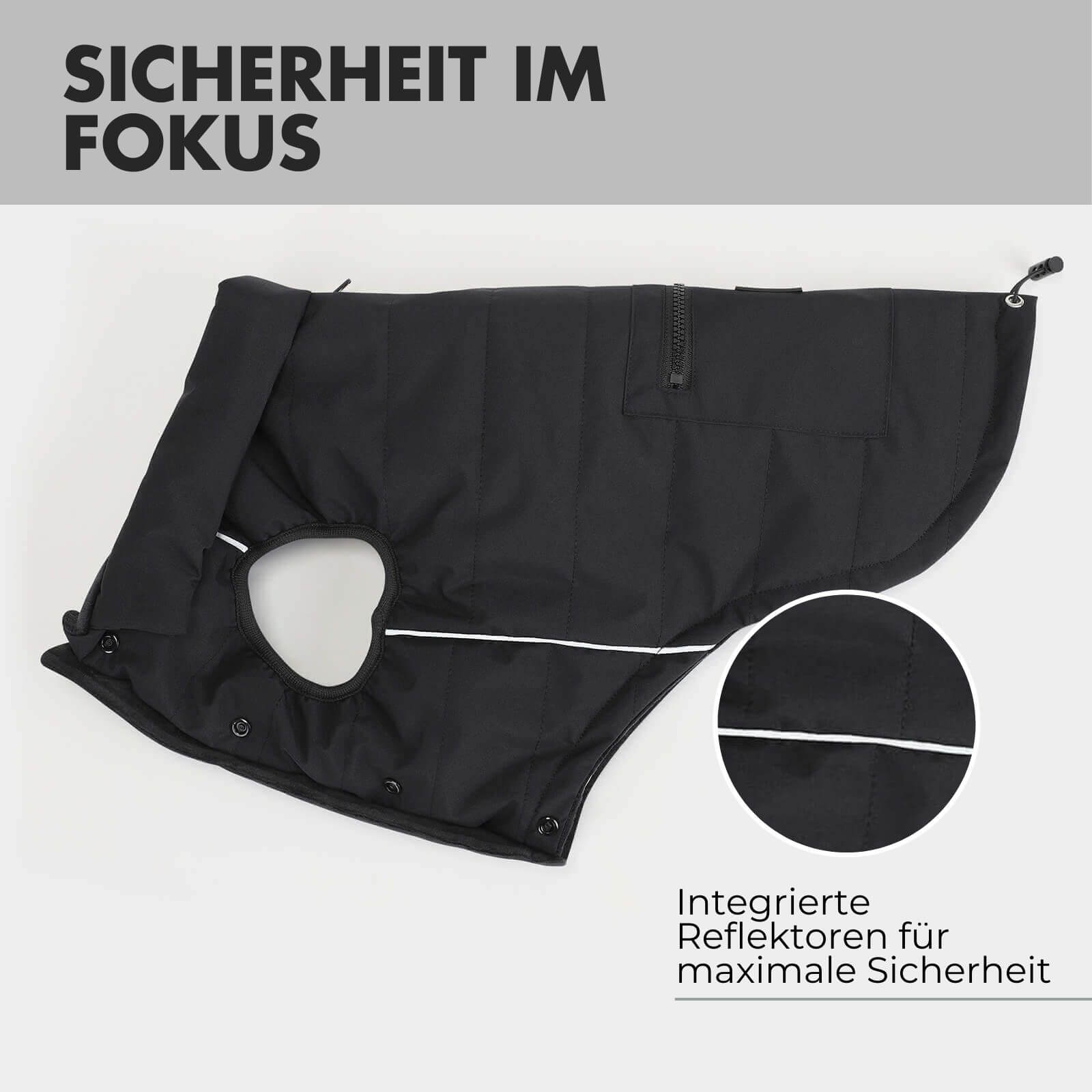 Hundejacke TONI Schwarz