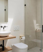 Toilettenpapierhalter ohne Bohren mit Ablage ORBI
