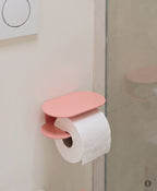 Toilettenpapierhalter ohne Bohren mit Ablage ORBI