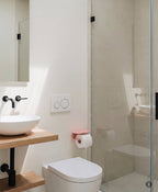Toilettenpapierhalter ohne Bohren mit Ablage ORBI