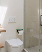 Toilettenpapierhalter ohne Bohren mit Ablage ORBI