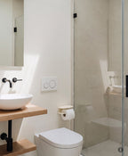 Toilettenpapierhalter ohne Bohren mit Ablage ORBI