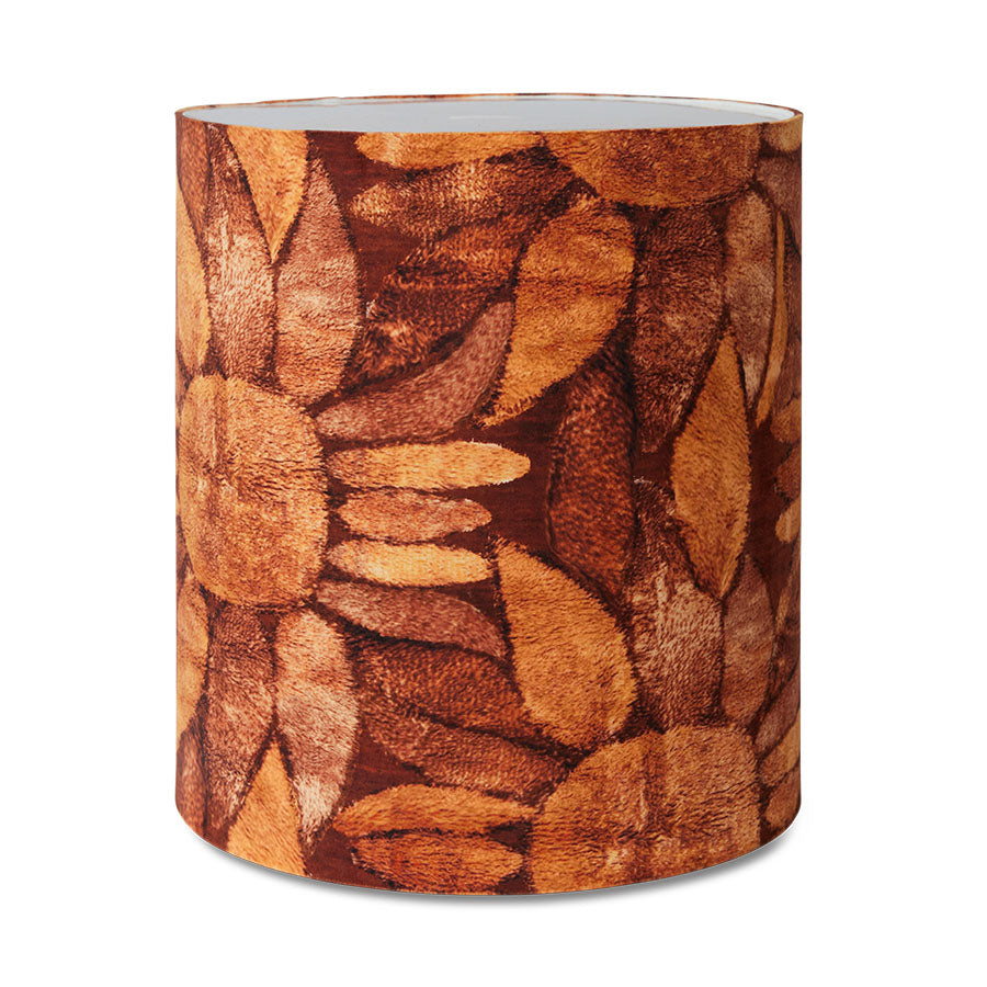 HKliving Suite Lampenschirm brown dream – Polyester, Ø 38,5 cm