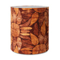 HKliving Suite Lampenschirm brown dream – Polyester, Ø 38,5 cm