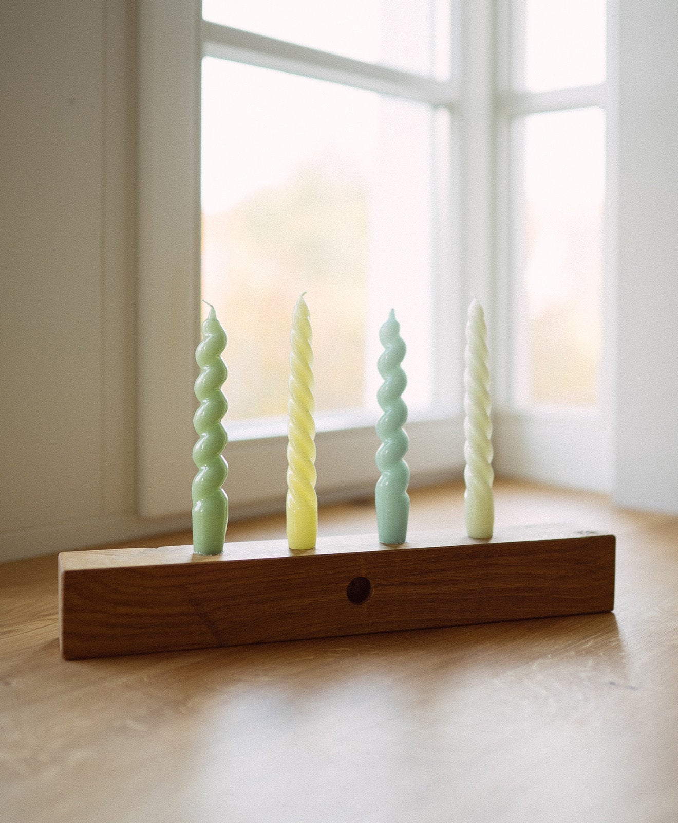 Adventskranz Holz - Kerzenständer KAWENTSKRANZ