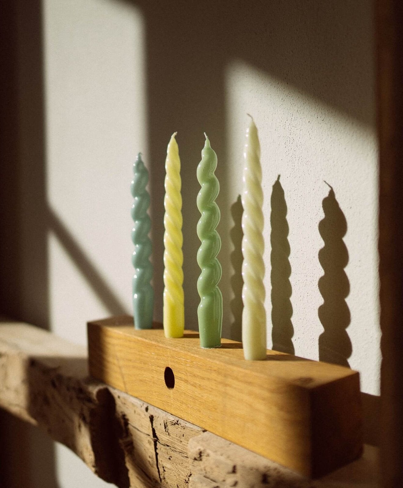 Adventskranz Holz - Kerzenständer KAWENTSKRANZ