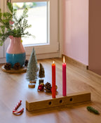 Adventskranz Holz - Kerzenständer KAWENTSKRANZ
