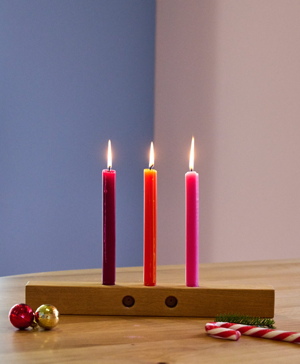 Adventskranz Holz - Kerzenständer KAWENTSKRANZ
