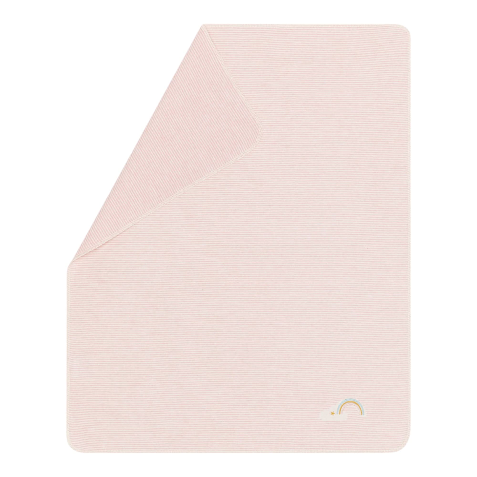 David Fussenegger KIDS JUWEL Regenbogen Babydecke – Wolle