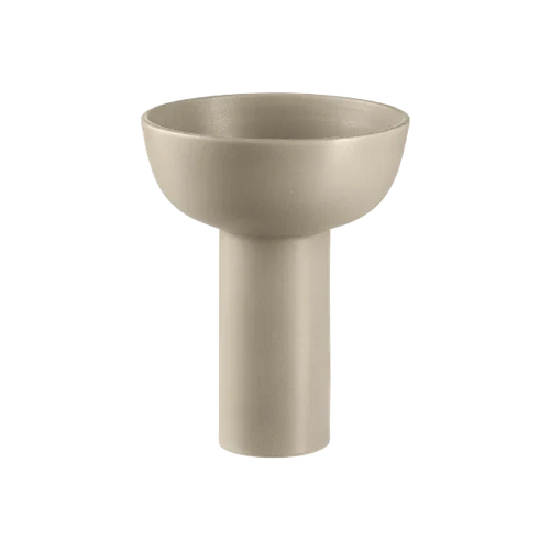 blomus MIYABI Vase aus Steingut – skulpturale Form