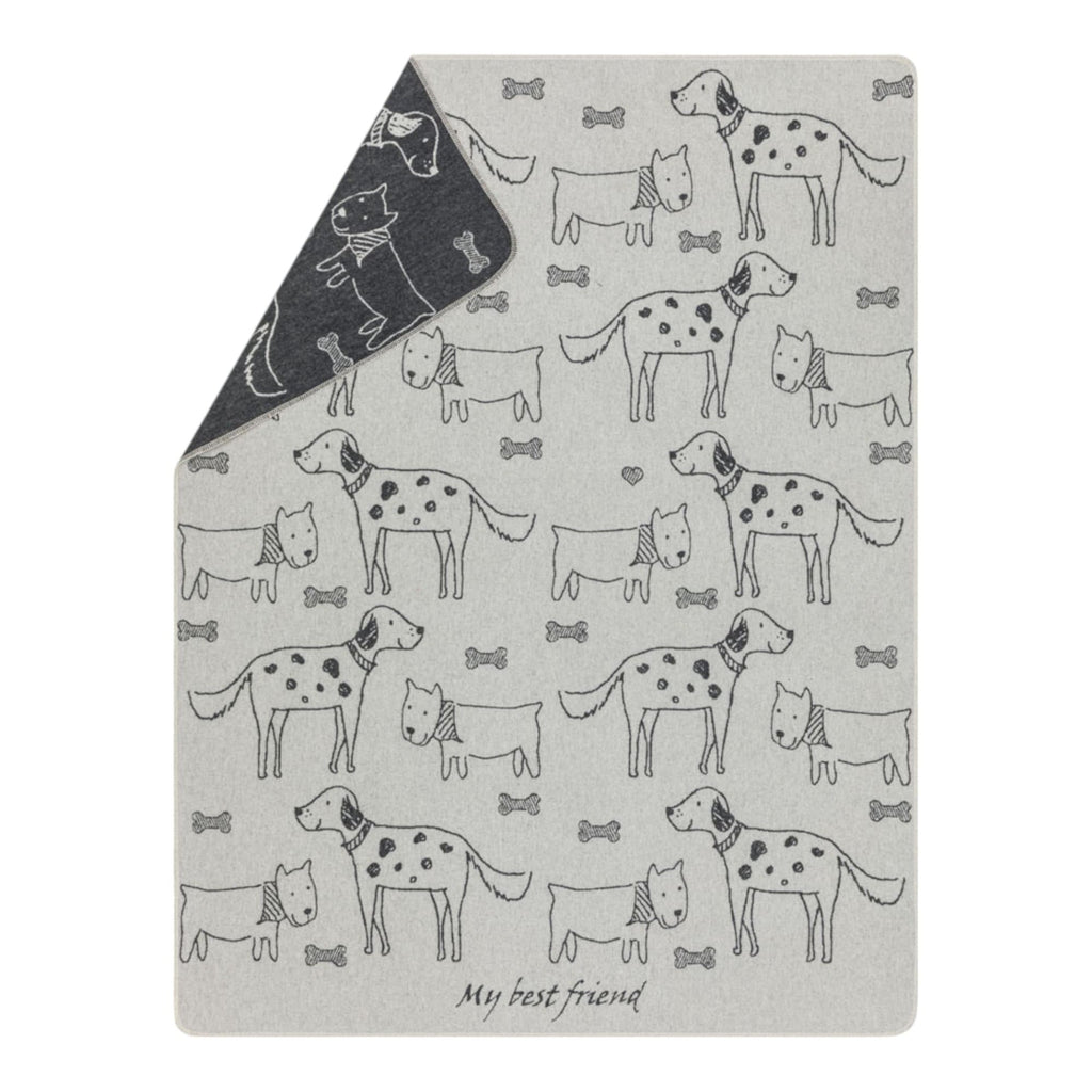 David Fussenegger PETS best friends allover Haustierdecke – Wolle
