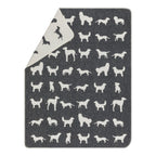 David Fussenegger PETS Hundesilhouetten Haustierdecke – Wolle