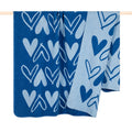 pad HEART Decke – kuschelige Wohndecke mit Herz-Motiv