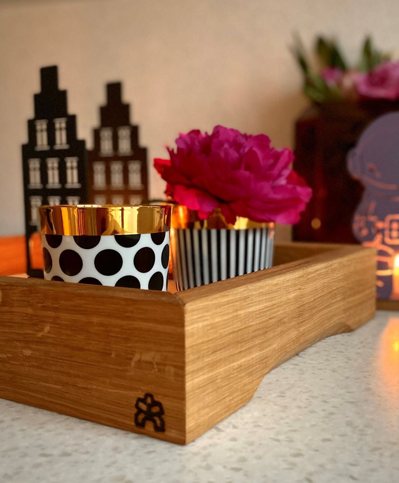 Holztablett Eiche | Serviertablett ALMA