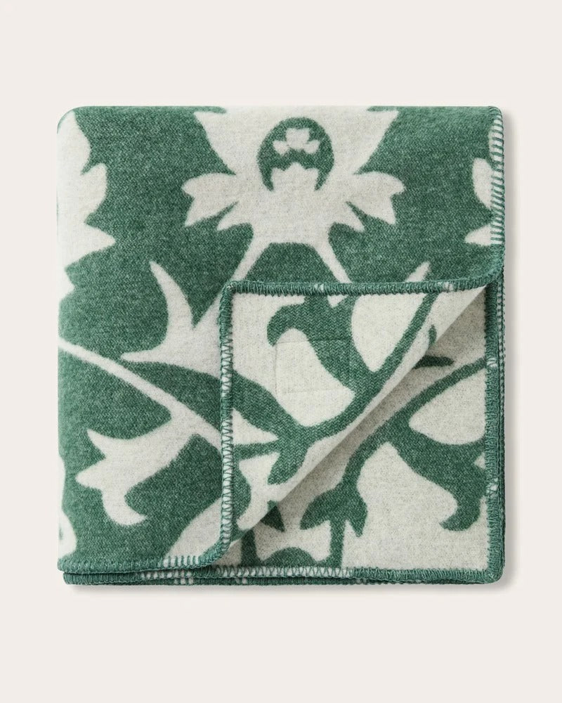 Lexington Blumen-Jacquardmuster Decke