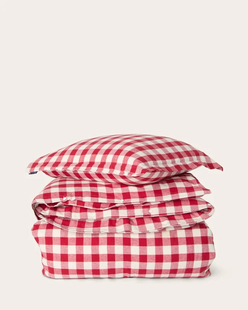 Lexington Flanell kariert Bettwäscheset