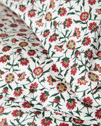 Lexington Blumenmuster Baumwoll-Satin Kopfkissenbezug