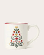 Lexington Weihnachtsbaummotiv Steingutbecher